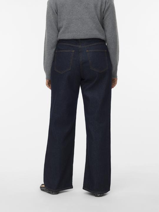 Actual product image Vero Moda VMCTESSA Hohe Taille Weiter Beinschnitt Jeans Weit geschnitten (W44/L32)