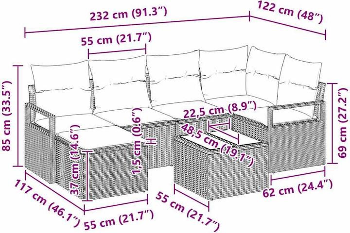 Produktbild vidaXL Simone