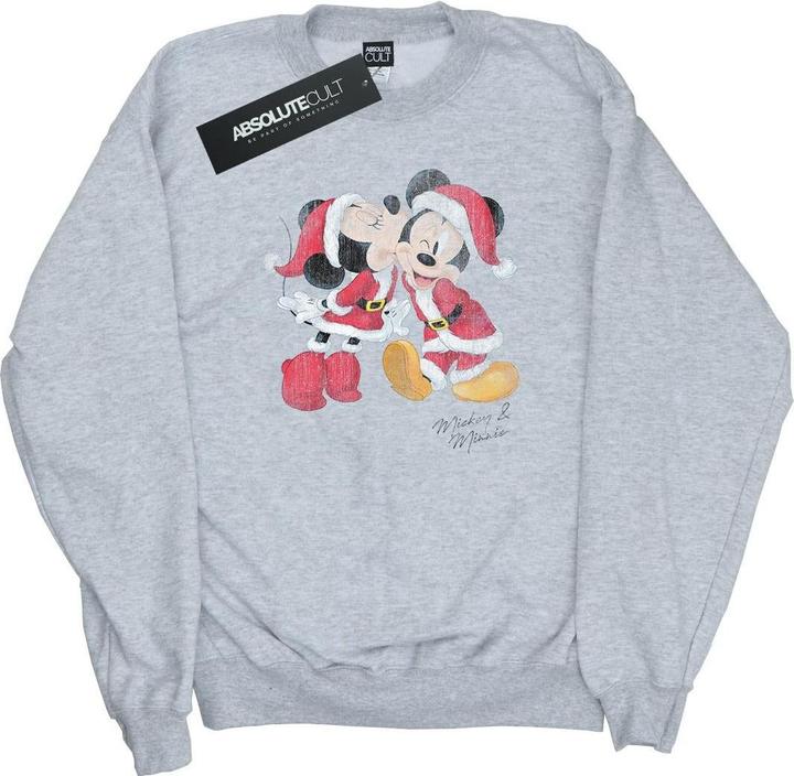 Produktbild Disney Mickey And Minnie Christmas Kiss Sweatshirt (XL)