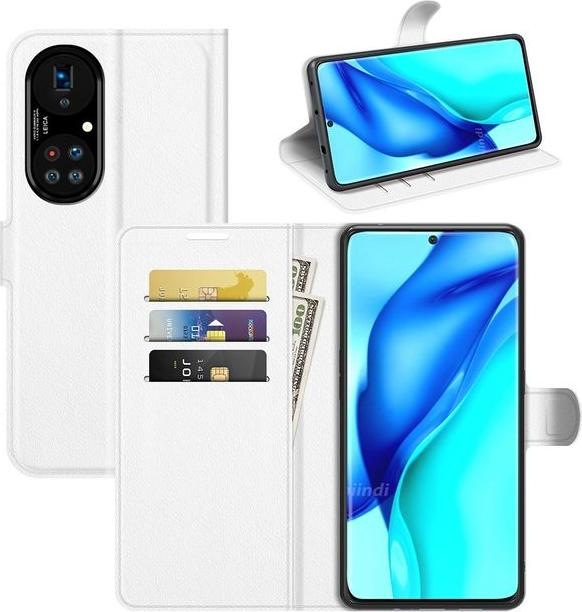 Produktbild MU Classic Litchi Leder Bookcover Series (Huawei P50 Pro)
