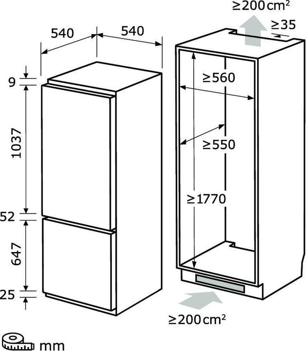 Produktbild Exquisit EKGC270-70-E-040D (249 l)