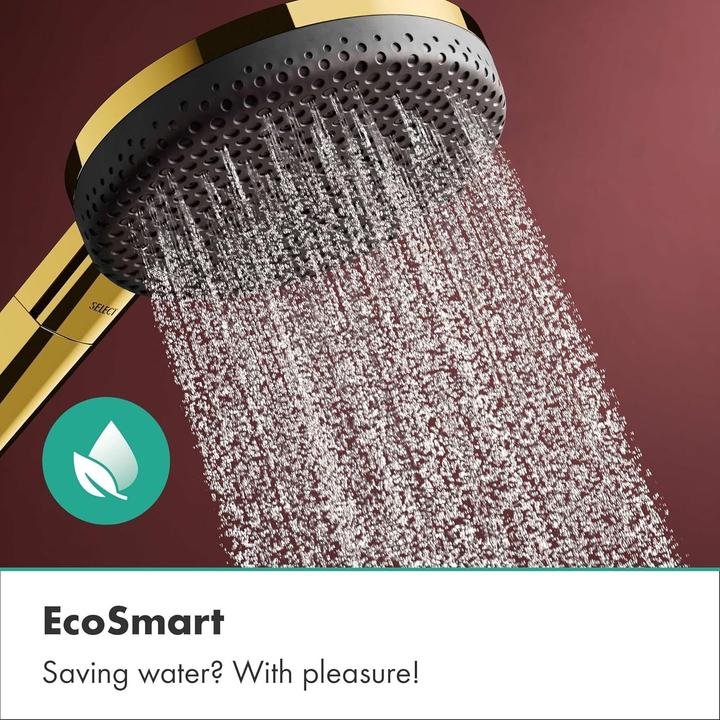 Produktbild hansgrohe Wassersparende Handbrause mit Anti-Kalk und drei Strahlarten (3 Strahlarten, 7.10 l/min)