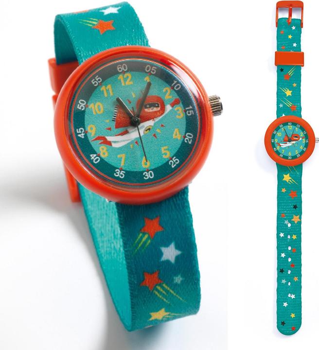 Produktbild Djeco Armbanduhr Superheld (30 mm)