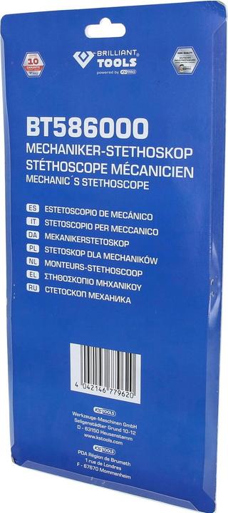 Actual product image Brilliant Tools Mechanic's stethoscope