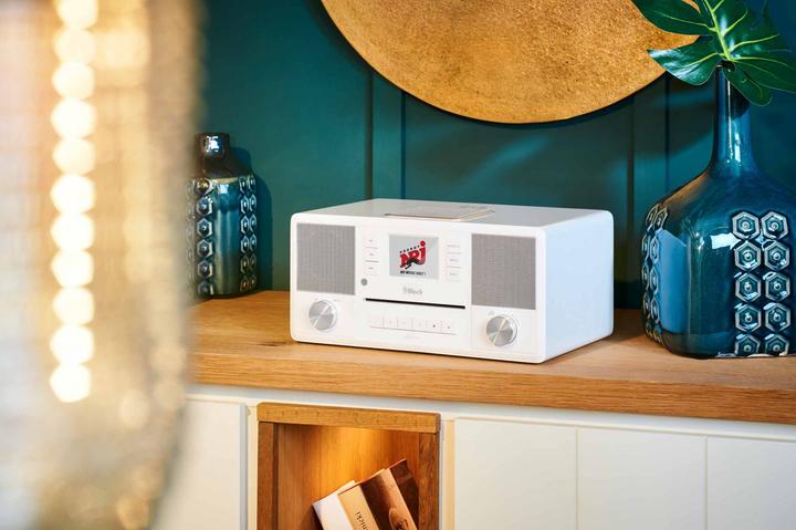 Produktbild Block Smart Radio Aurora White (Internetradio, DAB+, FM, Bluetooth, WLAN)