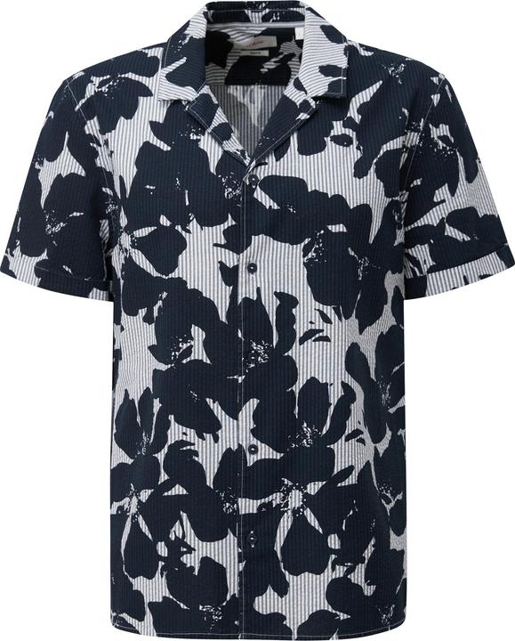 Immagine prodotto s.Oliver Hemd Kurzarmhemd aus Baumwollmix (XL)