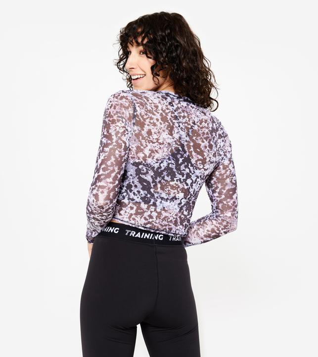 Produktbild Domyos Langarmshirt Crop Top - mehrfarbig (XS)