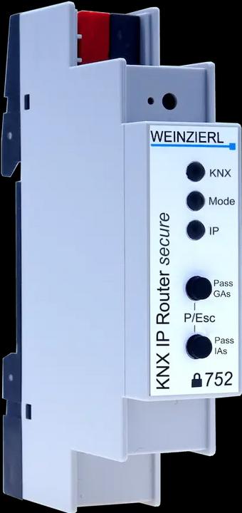 Actual product image Weinzierl KNX IP Router 752 secure KNX