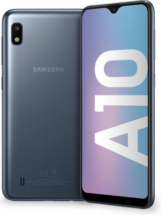 Image du produit Samsung Galaxy A10 EU (32 Go, Noir, 6.20", Double SIM + SD, 4G)