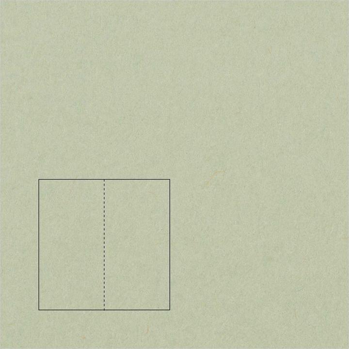 Produktbild Rico Design Paper Poetry Essentials DL Klappkarte lang A6, Lindgrün (50 Stk.)