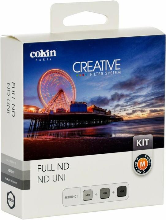 Productafbeelding Cokin H300-01 Volledig ND Kit incl. 3 filters (82 mm, ND / grijsfilter, 48 mm)