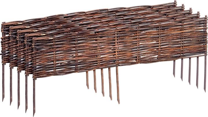 Relaxdays flowerbed edging (1 cm)