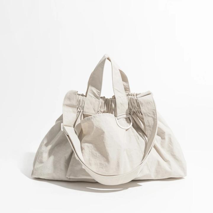 Immagine prodotto Only-Bags.Store Borsa a tracolla in nylon a tinta unita Borsa a tracolla semplice piccola Hobo Borsa a mano in