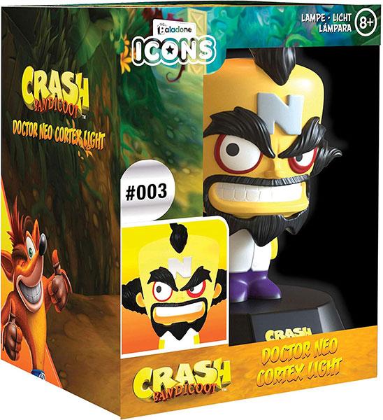 Immagine prodotto Paladone Products Dottore Neo Cortex Icon light V2 Illuminazione ambientale
