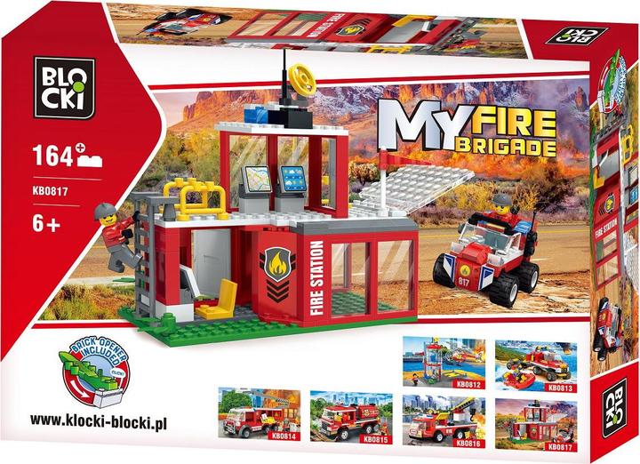 Actual product image Block Fire station