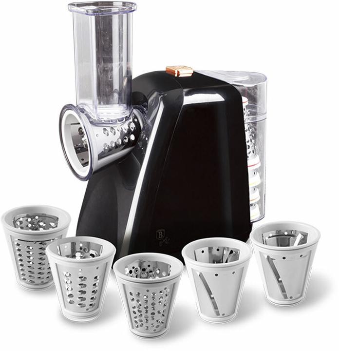 Produktbild BerlingerHaus Haus elektronische Reibe für Gemüse & Obst Black Rose Collection