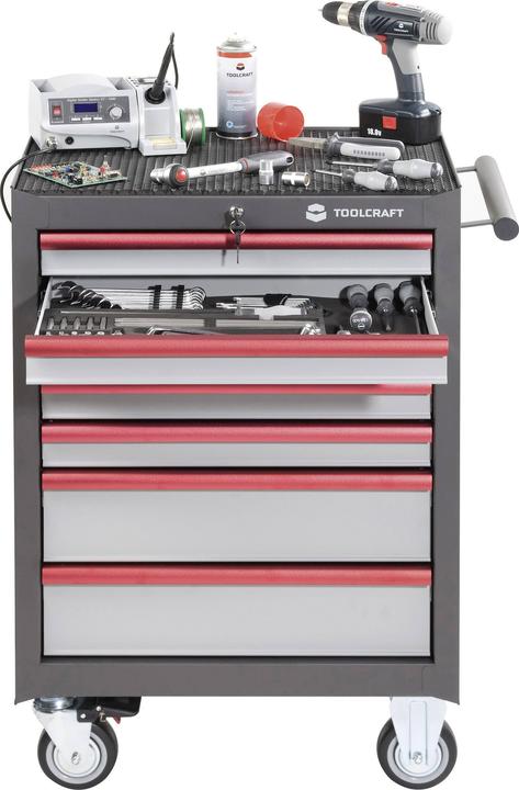 Produktbild Toolcraft 887089 Werkstattwagen WSW-307 Abmessunge (1 x)