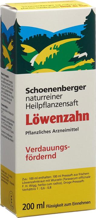 Produktbild Schönenberger Löwenzahn Heilpflanzensaft