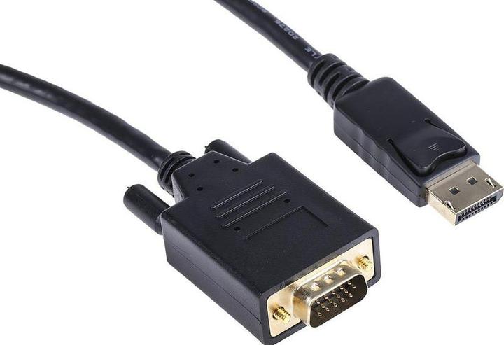 Image du produit RS PRO Câble de port d'affichage, DisplayPort/ VGA (1 m)