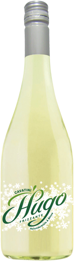 Actual product image Cavatini Hugo Frizzante (6 x 75 cl)