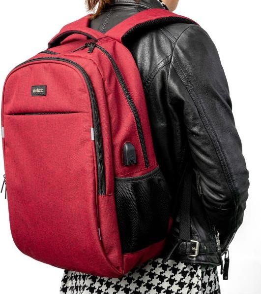 Produktbild Nilox STYLE BACKPACK 15.6" NXBK042 RED