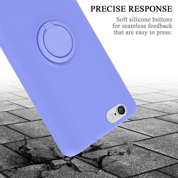 Actual product image Cadorabo TPU Liquid Ring Silicone Case Cover (Apple iPhone 6 Plus)