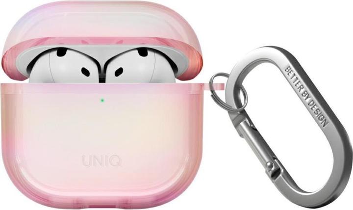 Uniq Iridescia voor AirPods 4 ophangetui (Hoes voor oplaadkoffer)