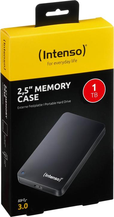 Actual product image Intenso memory case (1 TB)