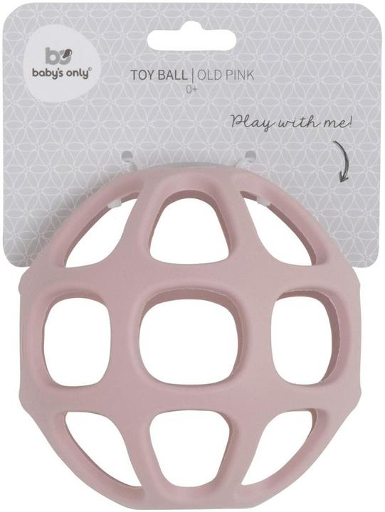 Actual product image Baby's only Babys Only baby grasping ball, old pink