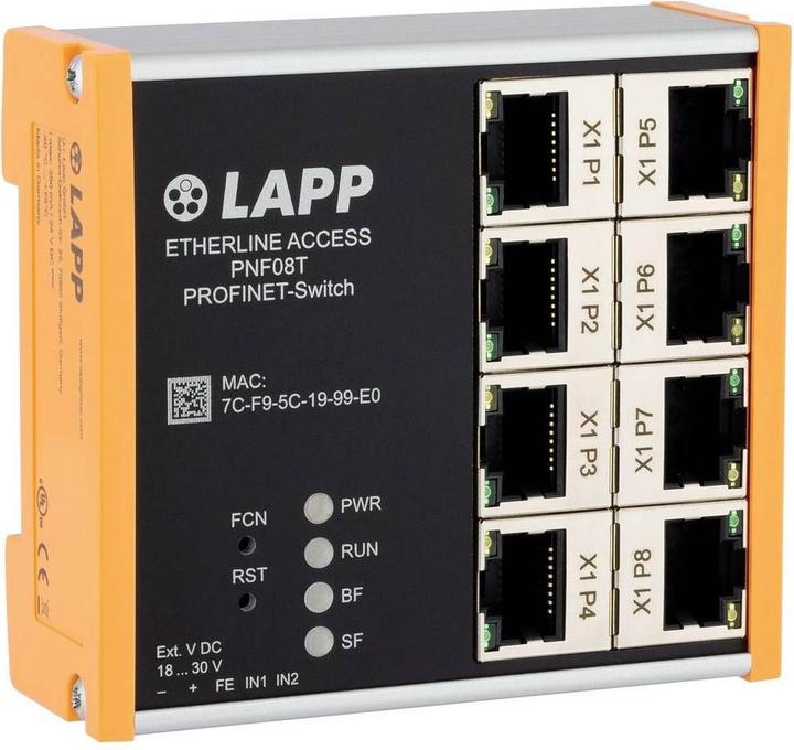 Actual product image Lapp Etherline Access Pnf16t (16 ports)