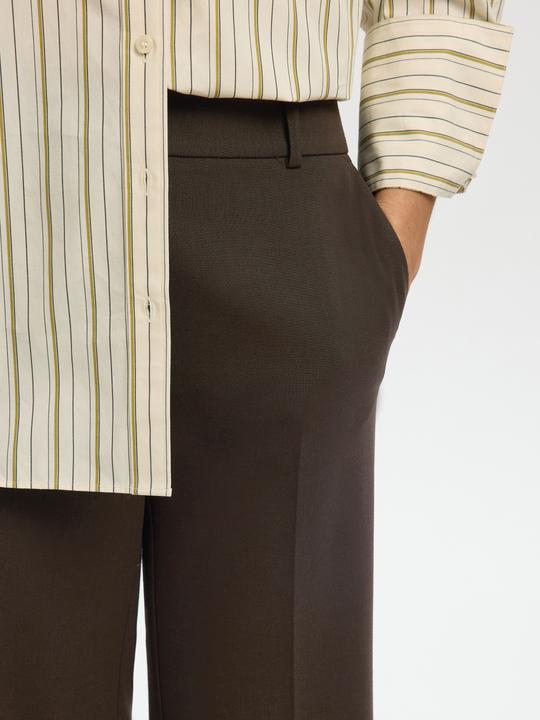 Image du produit Selected Slfrita Mw Wide Pant Mel Noos