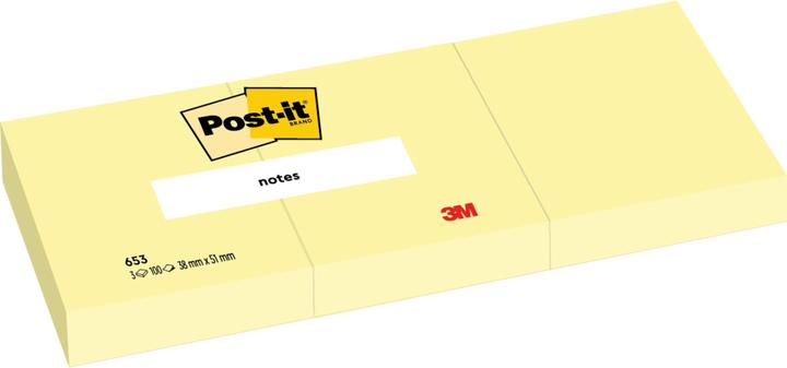 Produktbild Post-it Haftnotzien (38 x 51 mm)