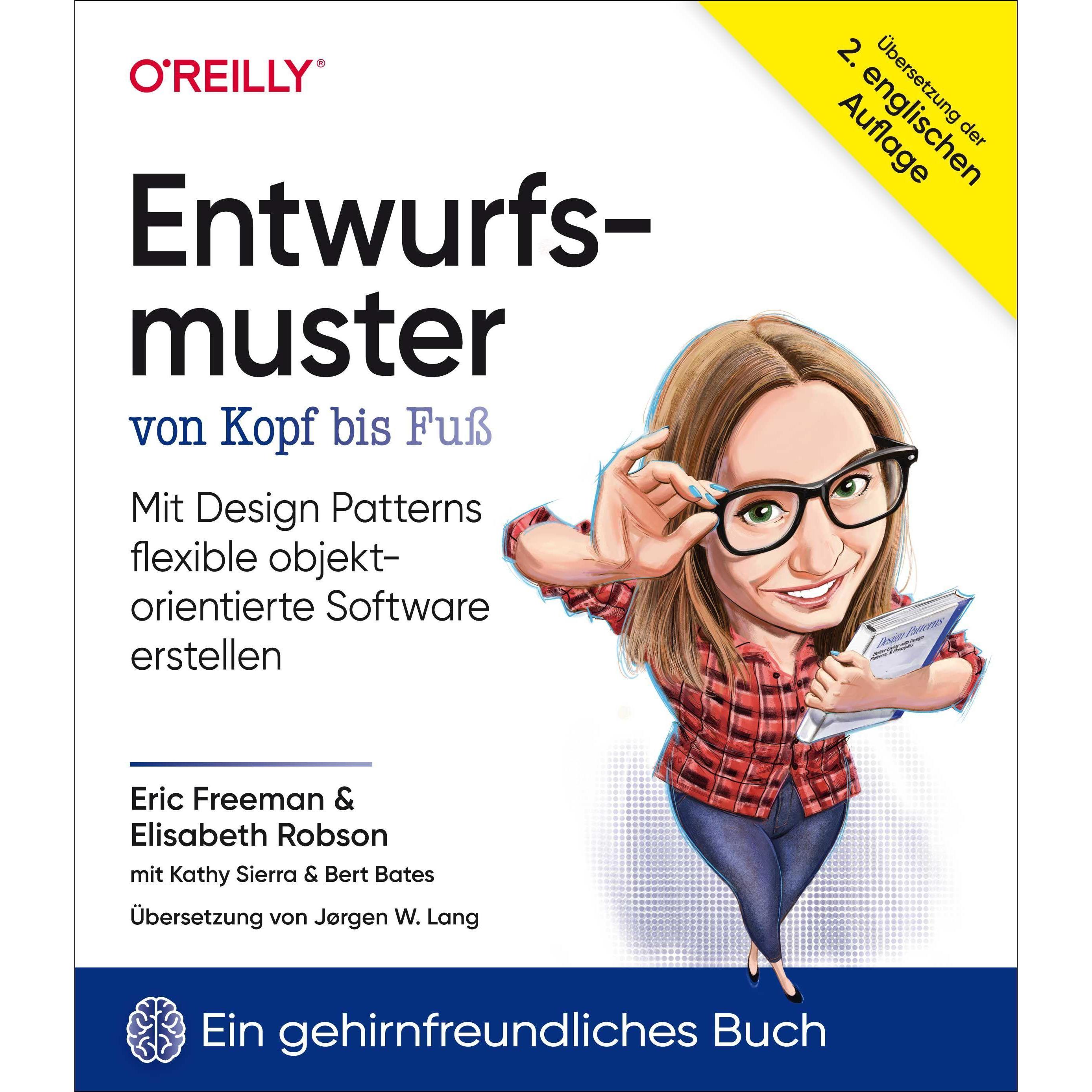 Thumbnail - Entwurfsmuster von Kopf bis Fuss, Fachbücher von Eric Freeman, Kathy Sierra, Bert Bates, Elisabeth Robson