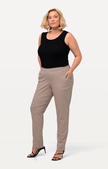 Produktbild Ulla Popken Chino Rena, teilelastischer Bund, konisches Bein (44)