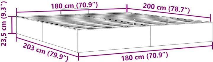 Image du produit vidaXL Ottoman-Bett (180 x 200 cm)