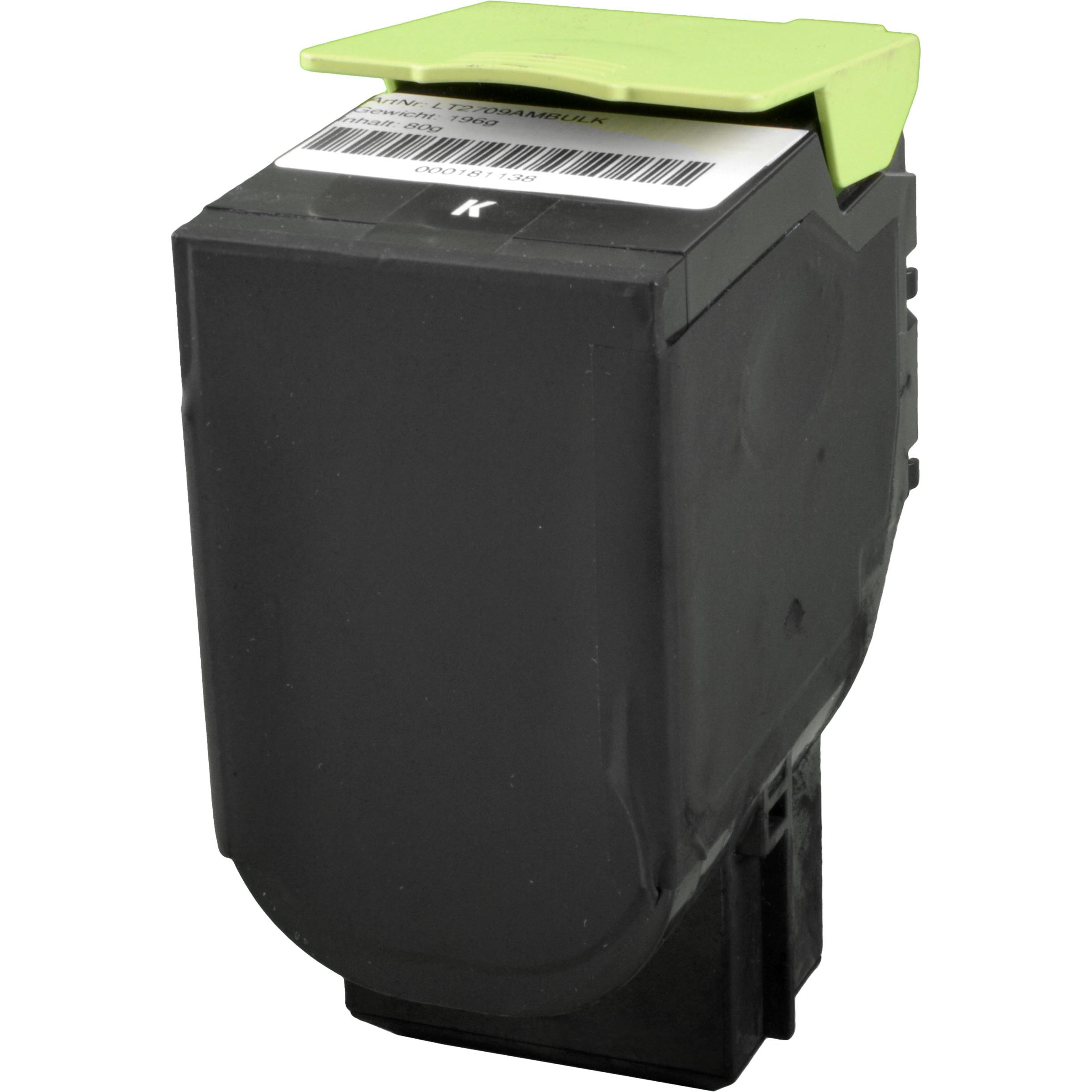 Ampertec, Toner, Toner ersetzt Lexmark 71B20K0 schwarz (BK)