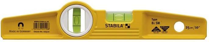 Produktbild Stabila Wasserwaage Type 81 SM Torpedo (25 cm)