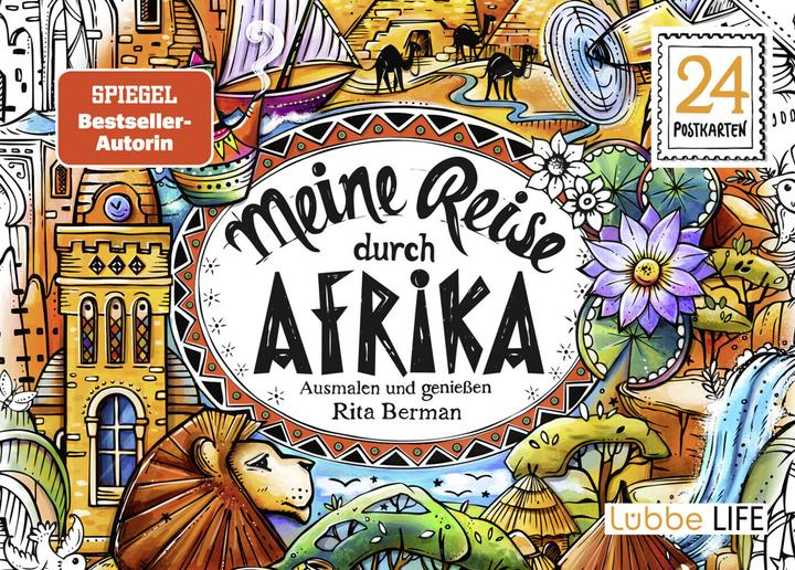Actual product image Meine Reise durch Afrika (German, Rita Berman, 2023)
