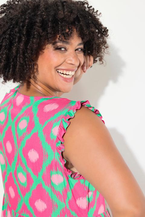 Produktbild Angel of Style Kleid, Alloverdruck, V-Ausschnitt, ärmellos (52)