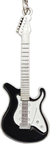 Produktbild keepdrum Schlüsselanhänger E-Gitarre in schwarz