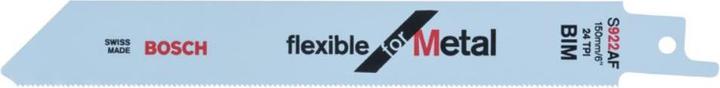 Produktbild Bosch Professional Zubehör Säbelsägeblatt S 922 AF, Flexible for Metal, 2er-Pack