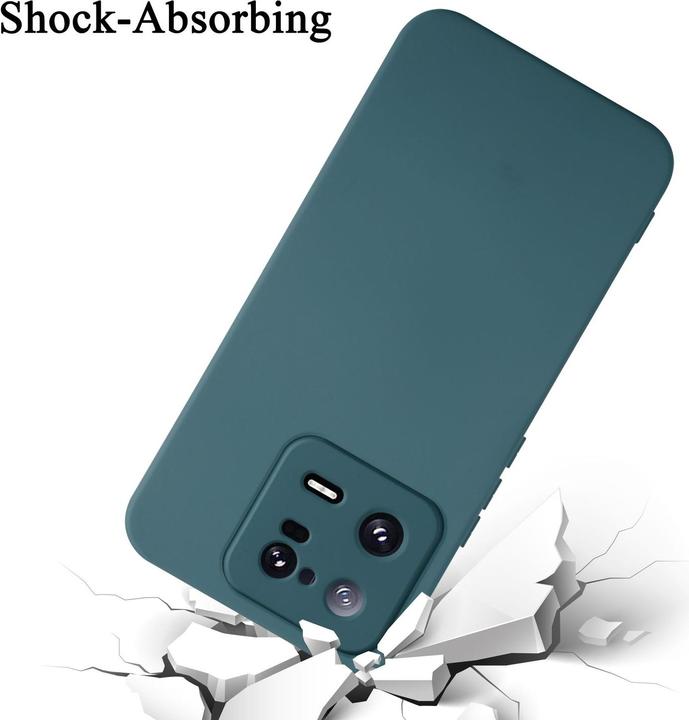 Image du produit Cadorabo Housse pour Xiaomi 13 Pro 5G TPU avec protection liquide Design en silicone (Xiaomi Redmi Note 13 Pro 5G)