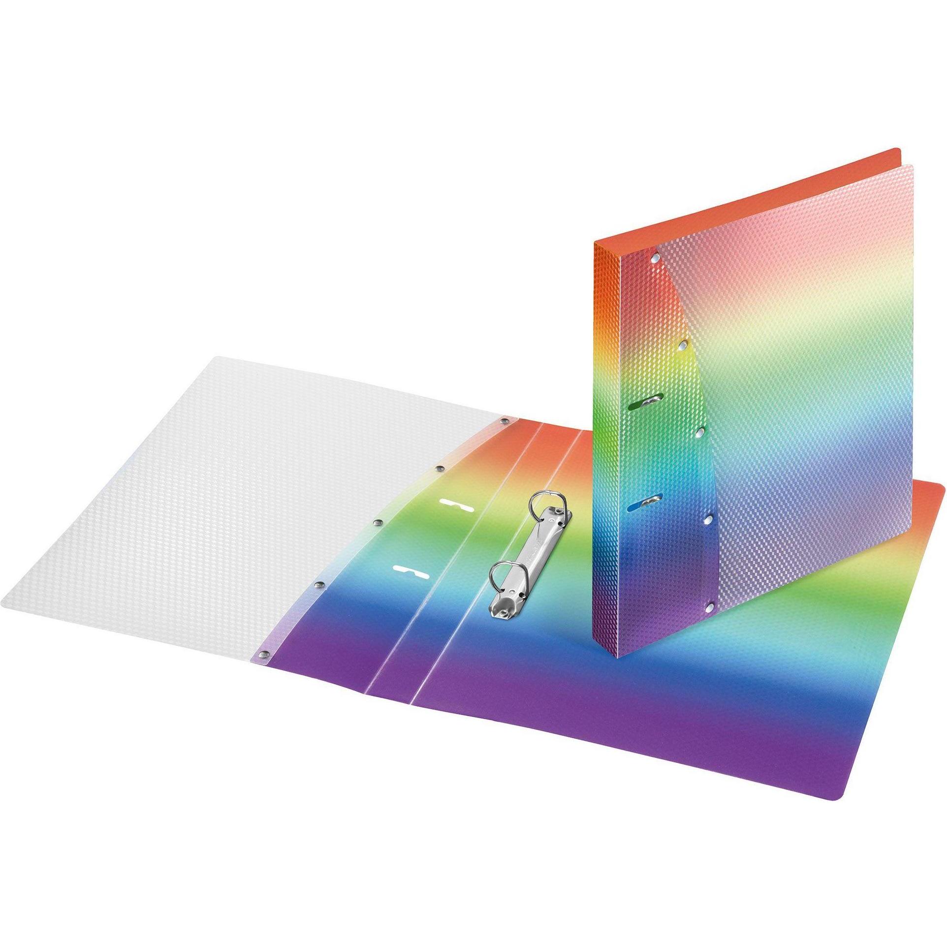 Veloflex, Ordner, Ringmappe A4 2R 20mm Rainbow Diamond (A4, 12 x)