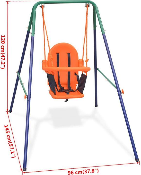 Bleu, Vert et orange