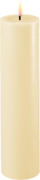 Image du produit Deluxe Homeart Bougie ronde LED - Crème 5 x 20 cm (1 x)
