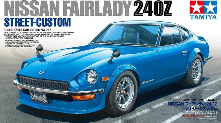 Produktbild Tamiya 1:24 Nissan Fairlady 240Z Street-Custom