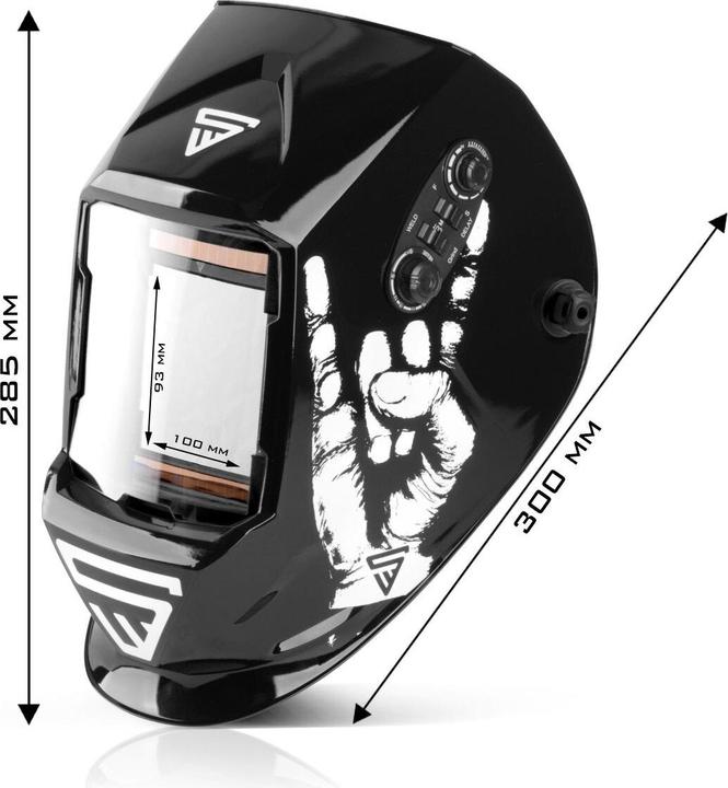 Immagine prodotto Stahlwerk Casco automatico per saldatura ST-990 SE "Special Edition Rock" Real Colour