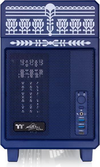 Actual product image Thermaltake TR100 Koralie Edition Cobalt Blue (Mini-ITX)