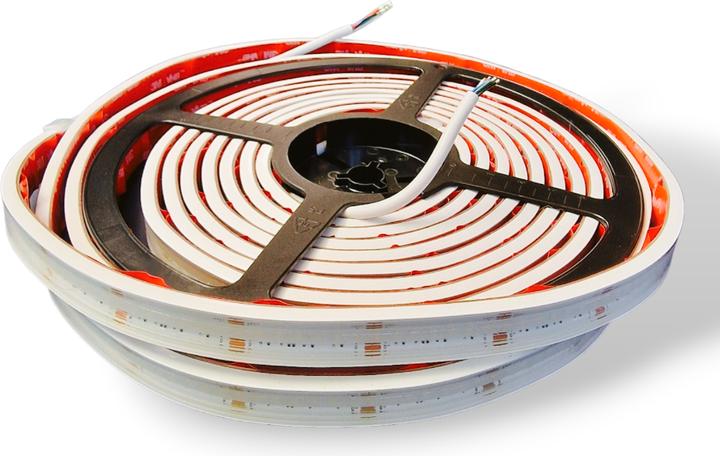 Produktbild MW HiluX RGBW COB LED Strips - 24V - 16W - 620lm/m - RGB+2700K - CRI90+ - 5m - IP67 (500 cm, Outdoor)
