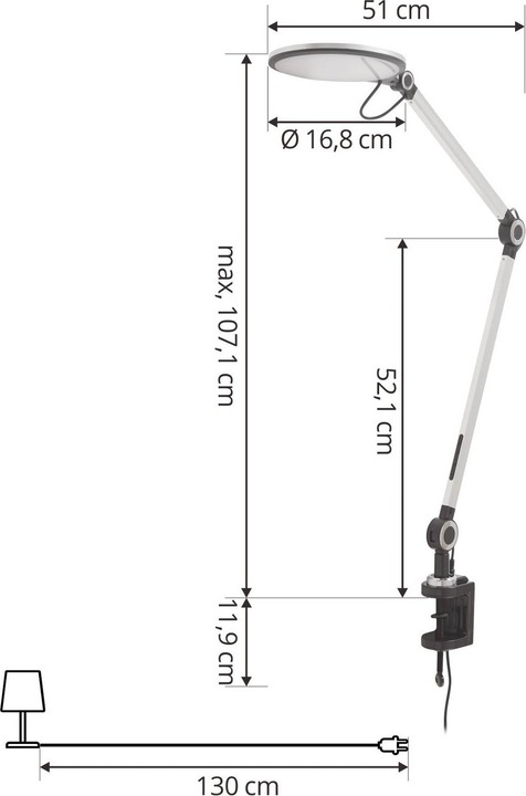 Produktbild Lindby Nyxaris (640 lm)